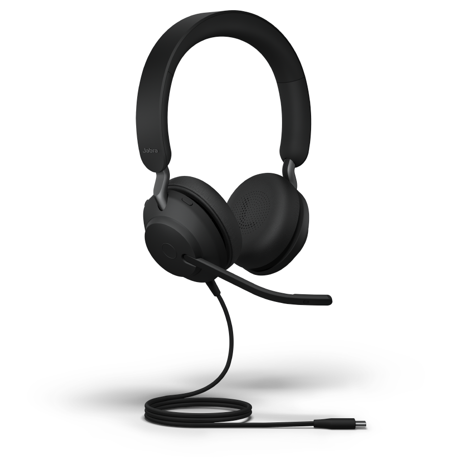 Casque  USB Jabra Evolve2 40 MS Stereo headset