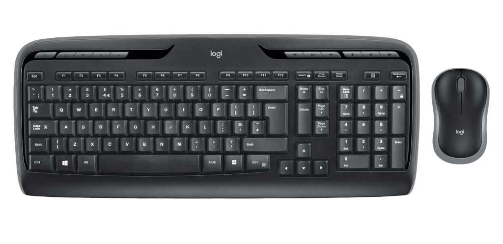 CLAVIER ET SOURIS SANS FIL LOGITECH MK330 QWERTY