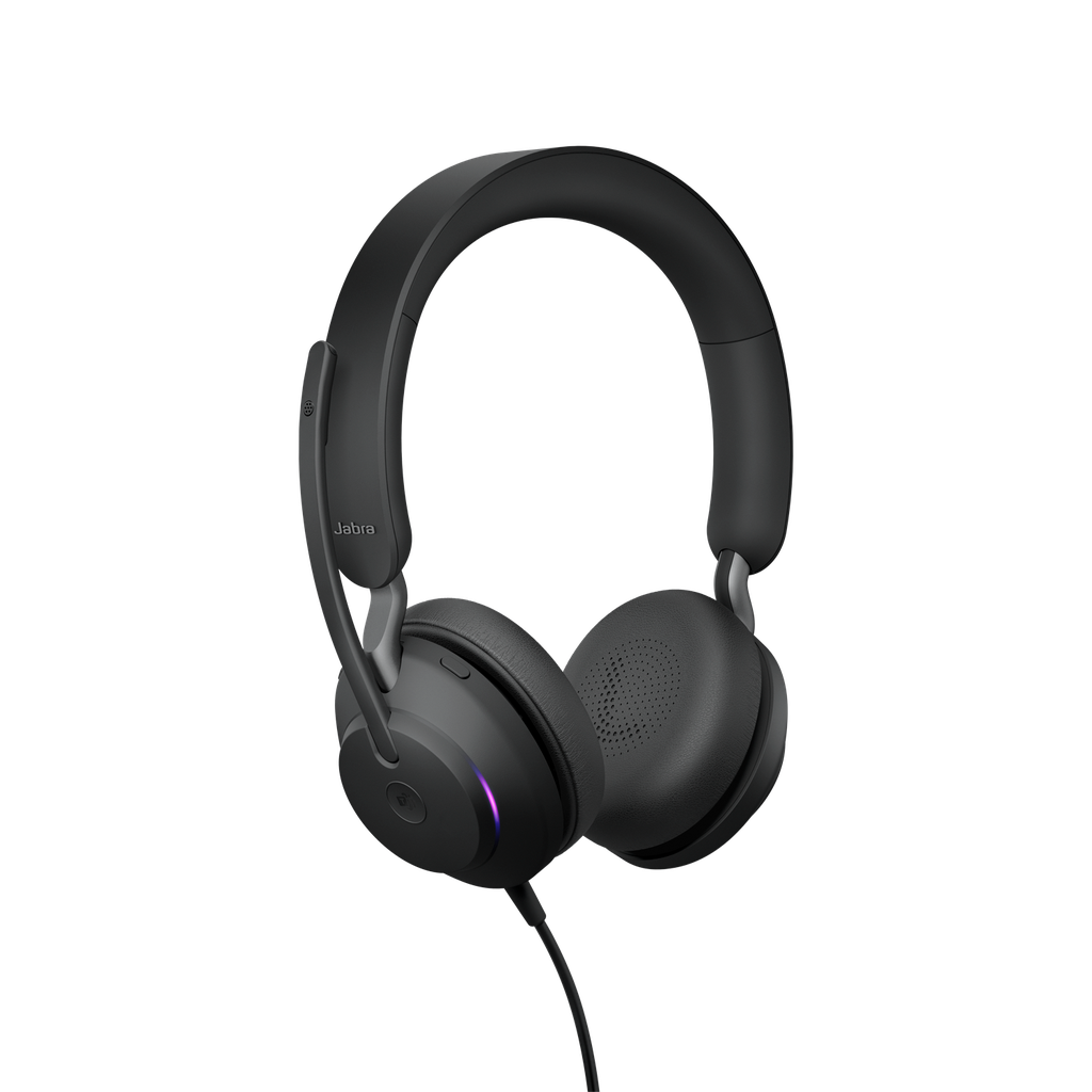 Casque  USB Jabra Evolve2 40 MS Stereo headset