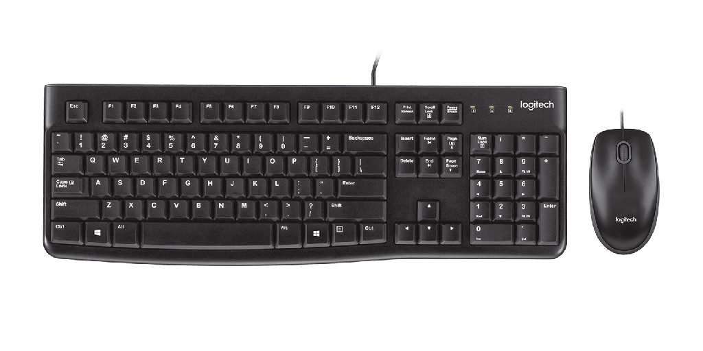 CLAVIER ET SOURIS USB LOGITECH MK120